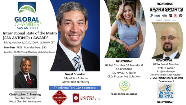 GLOBAL COMMERCE, LOCAL IMPACT Celebrating 10 Years of Global Chamber® San Antonio